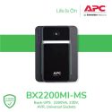 BX2200MI-MS – APC Back-UPS 2200VA, 230V, AVR, Salida