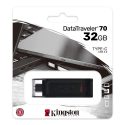 Pendrive DT70/32GB – Kingston DataTraveler 70 – Unidad flash USB – 32 GB – USB-C 3.2 Gen