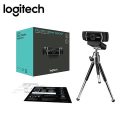 Logitech HD Pro Webcam C922 Cmara web – color – 720p 1080p – H.264 – 960-001087