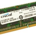 Memoria Crucial DDR3 1600MHZ PC3-12800 SODIMM – CT51264BF160B